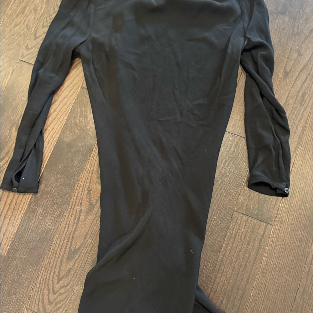 Sunday Best Black Off the Shoulder Bodycon Dress